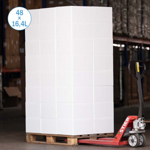 Boîte isotherme en polystyrène 16,4 litres glacière récipient d’expédition (48 pièces sur palette)