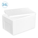 Boîte isotherme en polystyrène 34 litres glacière récipient d’expédition (24 pièces sur palette)