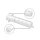 KRUUSE Seringue jetable 20ml, inclus capuchon de fermeture transparent