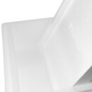 Boîte isotherme en polystyrène de 4 litres pour aliments, boissons et médicaments - en polystyrène expansé (EPS) - boîte isolante réutilisable.