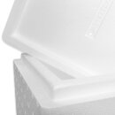 Boîte isotherme en polystyrène de 4 litres pour aliments, boissons et médicaments - en polystyrène expansé (EPS) - boîte isolante réutilisable.